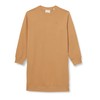 GANT Women's Shield C-Neck Sweat Dress, Caramel beige
