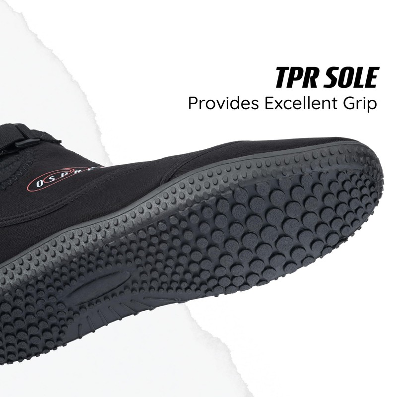 Osprey Adult Wetsuit Boots, Neoprene Boots for Men and Women,