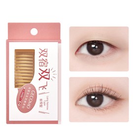 Qin Derdom Double Eyelid Seal, Invisible Double Eyelid Lifting Strip, Large Eyes Natural Long Lasting Shape No Trace Beautiful Eye Sticker