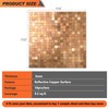 OYASIMI 10-Sheets Metallic Peel and Stick Backsplash Mosaic Tiles, Retro