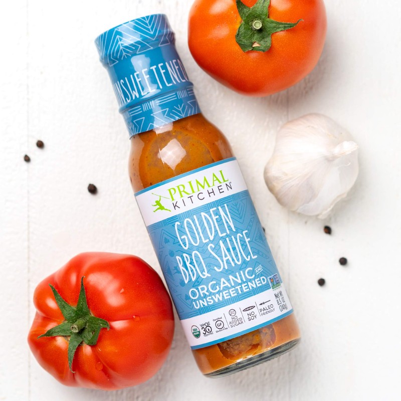 Primal Kitchen Organic Original BBQ, Golden BBQ & Steak Sauce