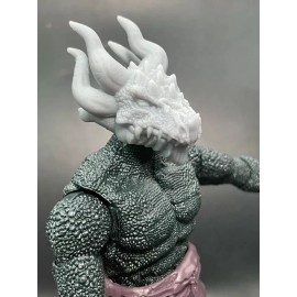 Savage Crucible Dragon Man Head Unpainted