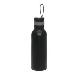 LÄSSIG Bold Children's Drinking Bottle 750 ml Stainless Steel BPA-Free School Bottle Stainless Steel Bold Black