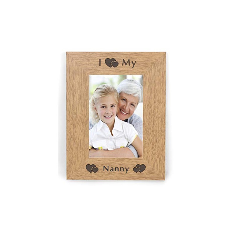 I HEART MY NANNY 6x4 6 x 4 Photo Picture