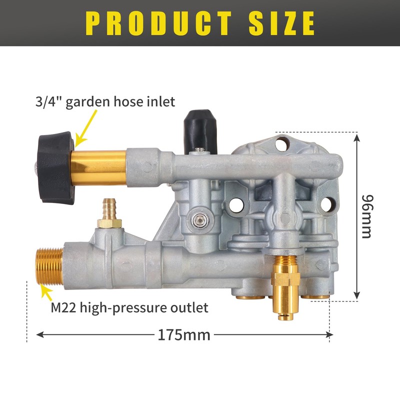Dokili Cleaning Manifold Kit 7108366 Replacement for Axial Pressure Washer