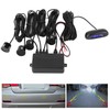 Auto LED Parking Sensor Backup Radar System Buzzing Alarm Weatherproof