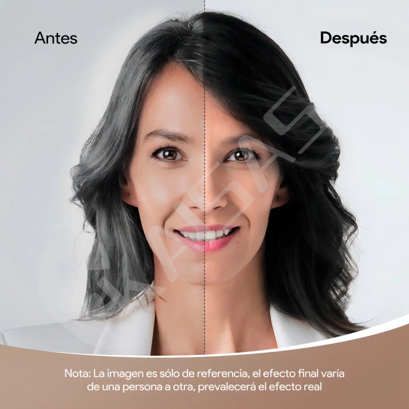 Kaisasa Shampoo Tinte Cubre Canas Natural Jengibre 500ml