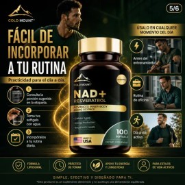 Suplemento Nad Resveratrol 100 Cápsulas Blandas                                                                                                       
