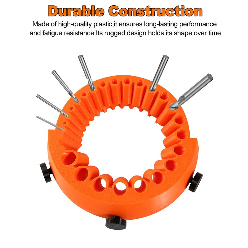 Drill Bit Sharpener for All Bits, Grinding Attachment Drill Sharpener,