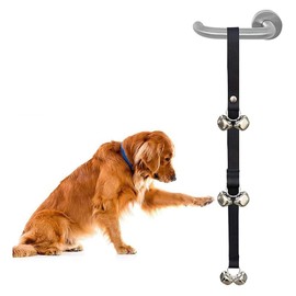 2PCS Dog Puppy Potty Training Doorbell, Pet Length Adjustable Potty Bells Dog Pull Bell For Door Knob House Large Loud Training