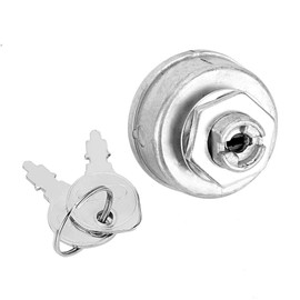 Craftsmen Riding Lawn Mower Ignition Switch,Lawn Mower Ignition Switch with 3 Position 2 Keys 5 Terminals Compatible Replacement Igmition Switch for MTD 725-0267, 725-0267A, 925-0267, 925-0267A