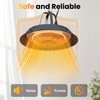 Cobuy Hanging Patio Heater,1500W Hanging Ceiling Mounted Infrared Patio Heater