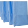 DotheDrape 10ft Wide x 7ft Tall Cubicle Curtain Divider Curtains