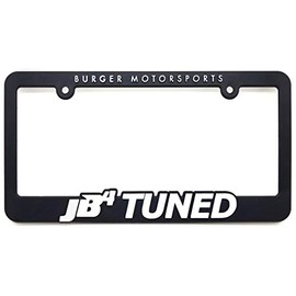 JB4 Tuned Burger Motorsports License Plate Frame