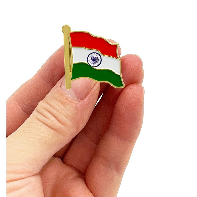 stidsds India Flag Pin - India Flags Pins Lapel Indian