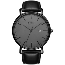 BUREI Men's Simple Business Brand Wristwatch