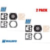 Walbro 2 Pack D10-HD Gasket & Diaphragm Kits