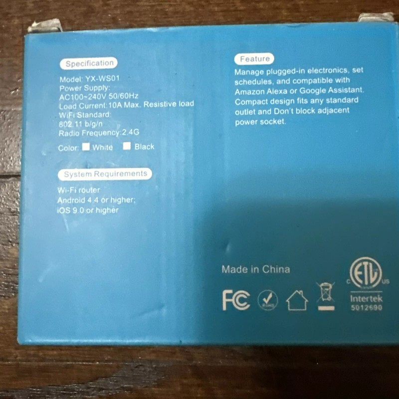 Amysen Smart Plug Amysen - A Certified & Alexa, Echo