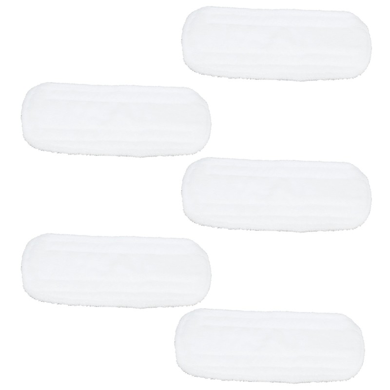 5PCS Microfiber Mop Pads Reusable Mop Head Cleaning Pads Replacement