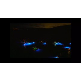 BamF Old School RGB COLOR CHANGING LED BOAT DRAIN PLUG LIGHT 1200 LUMENS 1/2" NPT UNDERWATER