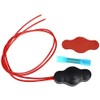 JXOFROAD 12V Waterproof Switch Push-Button On-Off Switch with Quick Connector for Boat, LED Accent Lighting on Motorcycles, Cars, Trucks, ATVs, Golf Carts, etc