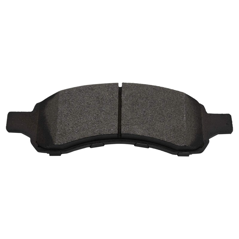 TRQ Front Semi-Metallic Brake Pad & Coated Rotor Kit Compatible