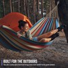 Sorbus® Brazilian Double Hammock - Extra-Long Two Person Portable Hammock