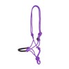 USG 15050024 Knotted Headcollar Braided Noseband with Rhinestones Purple Thoroughbred