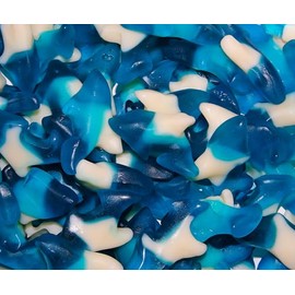 Blue Sharks Gummy Candy - 1 Pound (16 Ounce) - By CandyKorner®