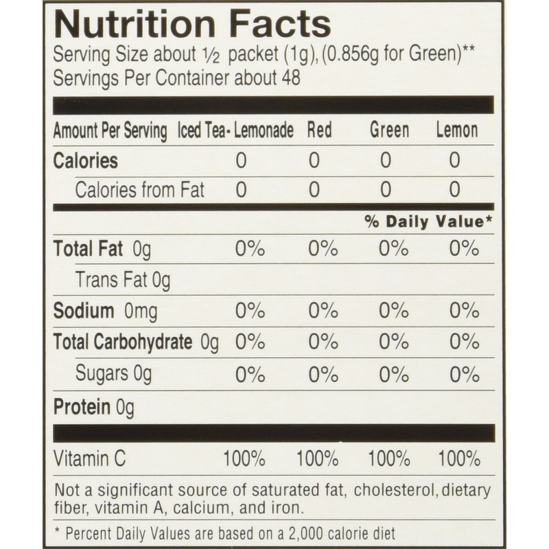 4C Totally Light Tea 2 Go Bonus Variety Pack Ice