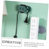 CIYODO 3pcs Wall Mounted Socket Holders Practical Power Board Organizers