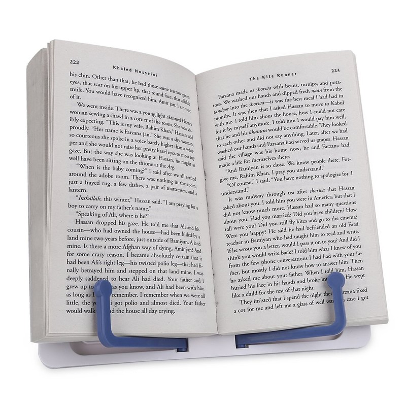 Focket ABS Foldable Adjustable Music Sheet Stand, Desk Holder Tray,
