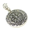Silberschmuck - BG Sterling Silver Viking Compass Charm Gift Jewelry