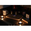 Emergency Stove and Fuel Kit. Compact 'fold-up' stove and gel
