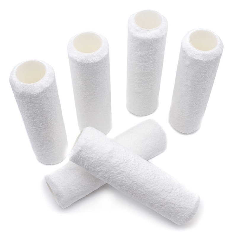 COTTAM Paint Roller Sleeve x6 | 9 Inch Roller Sleeves