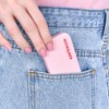 Coringo [Corinco] Portable eye brush set 6 pcs pink pocket