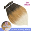 8 Pack Ombre Braiding Hair Pre Stretched - 30" 90G/Pack