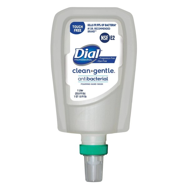 Dial Clean+Gentle Antibacterial Foaming Hand Wash Refill for FIT Touch