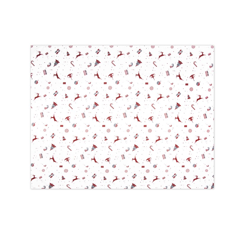 Excelsa Merry Christmas Rectangular Tablecloth 140 x 180 cm Cotton
