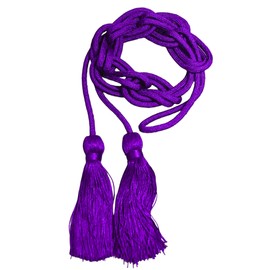 VILLAGE GIFT IMPORTERS Purple Vestment Cincture Belt | Catholic Vestments For Mass | Italian hand-crafted | Priest and Deacon Attire | Christian Liturgical Garment