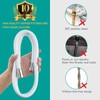 Ultra-Soft Silicone Shower Hose 59 Inches - Handheld Extra Long