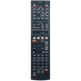 RAV491 ZF30320 Replace Remote Control suitable for Yamaha AV Receiver RX-V475 YHT-893 RX-V471 RX-V571 HTR-4064 RX-V667 HTR-4066 HT-797BL HTR-2866 HTR-3066 HTR-6063 YHT-693 RX-V467 RX-V467BL RX-V367