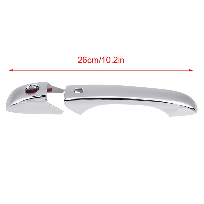 8Pcs Chrome 4 Door Handle Covers SMARt W out for