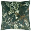 Evans Lichfield Kibale Leaves Cushion Cover, Multi, 43 x 43