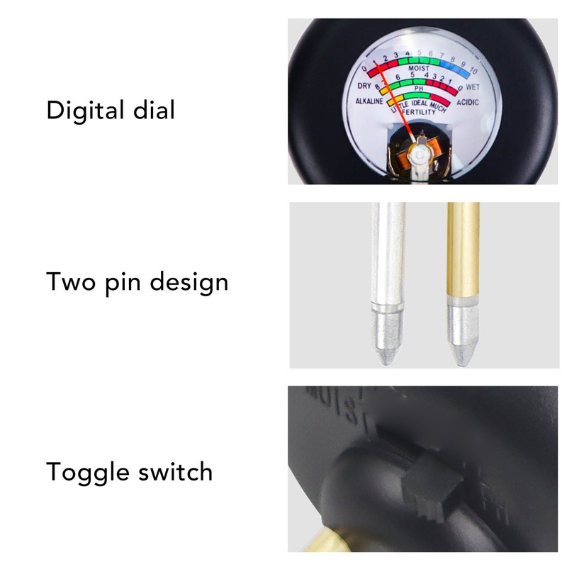 Soil Plant Water Meter Accurate Immediate Test Results Moisture PH