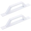 Semetall Barn Door Handle 175mm Hole Center Solid Steel Gate
