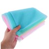 PACKOVE 4Pcs Exfoliating Bath Towels Portable Back Scrubber with Soft