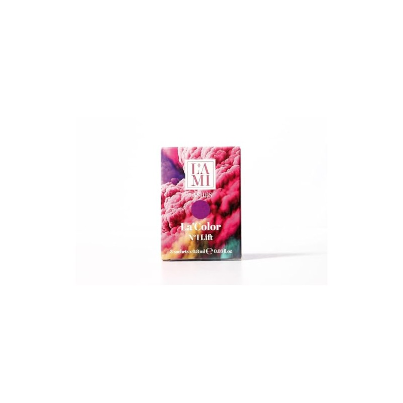 La'Color Lift N°1 Eyelash and Eyebrow Lamination 3 Sachets x