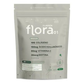 Colágeno Hidrolizado Con Vitaminas  Flora Bella 360g Sabor Sin sabor                                                                                  