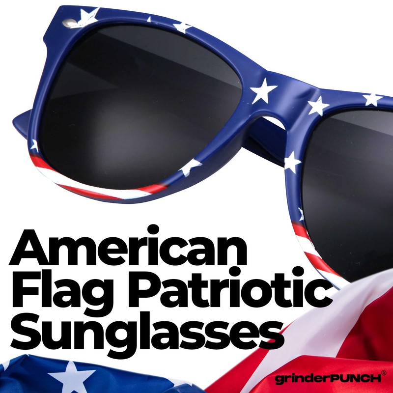 3 Pairs Team USA Bulk American Sunglasses Flag Classic Patriot